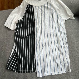 ASOS Asymmetrical Colorblock TShirt